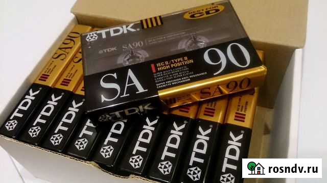 Аудиокассеты TDK SA 90, japan Екатеринбург - изображение 1