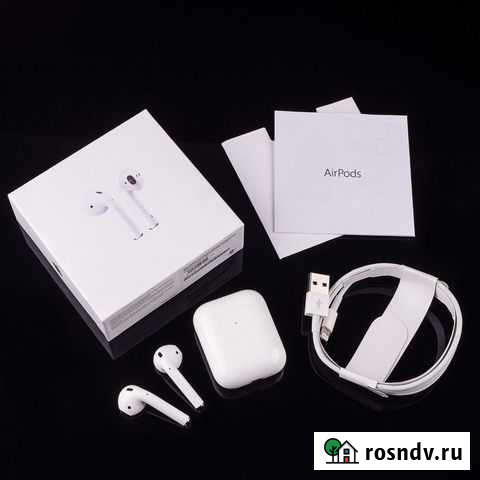 AirPods 2 + чехол в подарок Сарапул - изображение 1