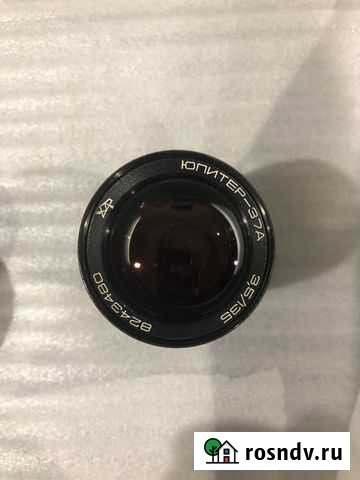 Объектив юпитер 37а Сосновый Бор - изображение 1
