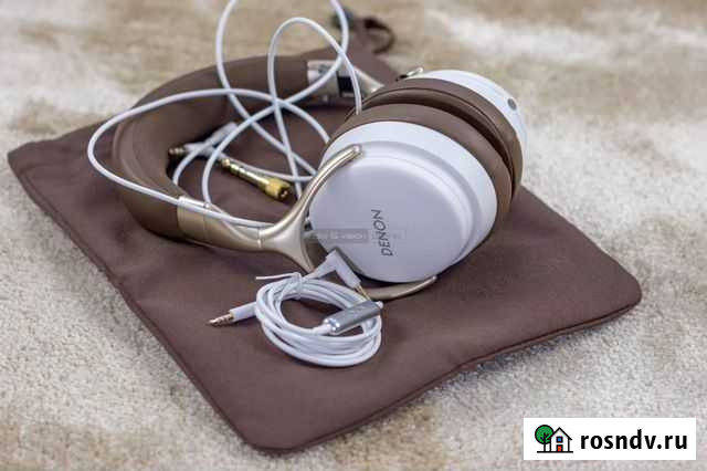 Проводные наушники Denon AH- D1200 White Челябинск - изображение 1