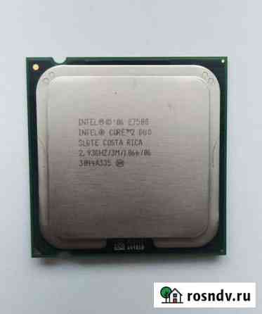 Процессор Intel Core2 Duo E7500 Майкоп