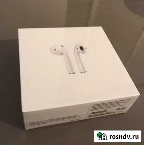 Airpods 2 оригинальные Санкт-Петербург - изображение 1