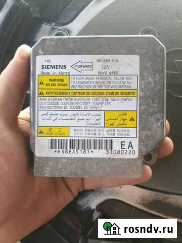 Блок управления AIR BAG для Chevrolet Lanos 2004-2 Великий Новгород - изображение 1