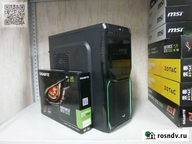Мощный пк i5 9400F + GTX1060 + 16гб Краснодар - изображение 1
