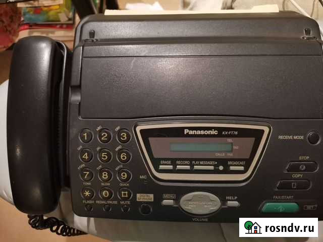 Факс panasonic Челябинск - изображение 1