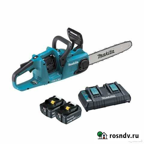 Цепная пила Makita DUC353Z + 2акб (3Ah) + зу Ставрополь - изображение 1