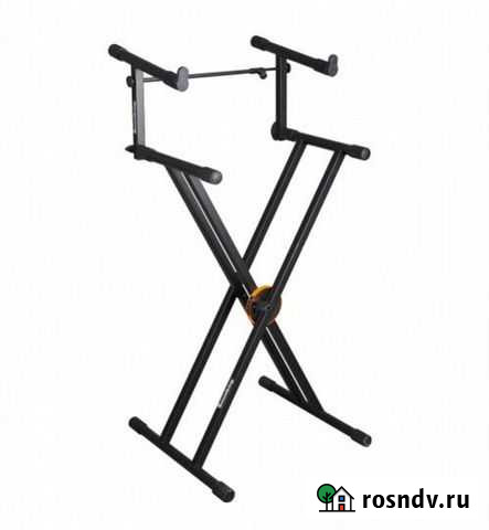 Стойка для клавишных, двойная Soundking SF510 Иркутск - изображение 1