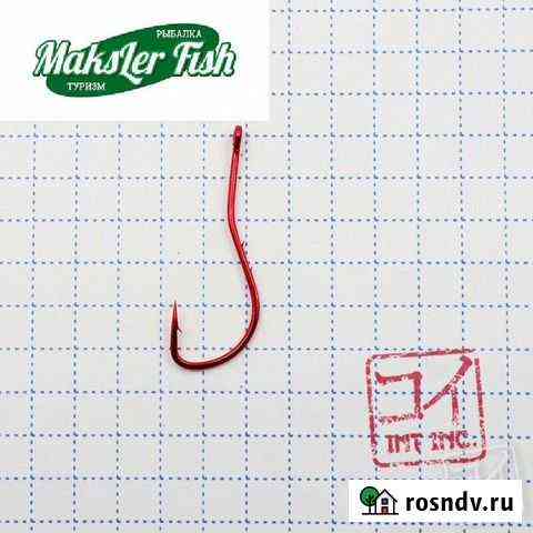 Крючок KOI ryusen ring 2BH р 4 INT цвет красный Симферополь