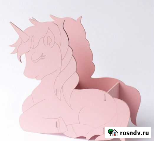 Ящик для декора и цветочных композиций «Единорог» Казань - изображение 1