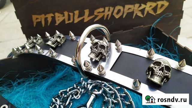 Ошейники ручной работы Краснодар - изображение 1