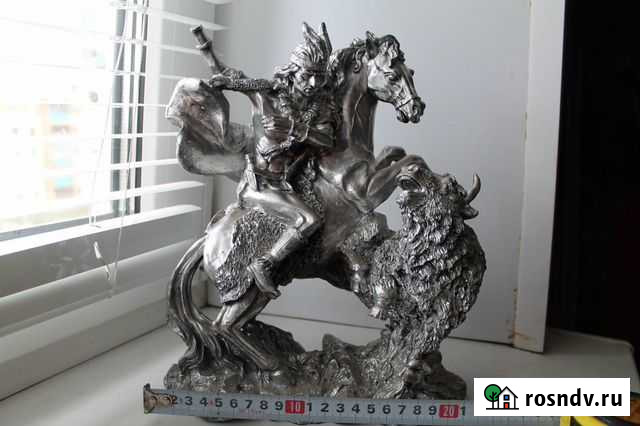 Статуэтка охота на зубра Старый Оскол - изображение 1