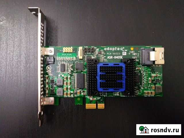 SAS raid контроллер Adaptec raid 6405E Уфа - изображение 1