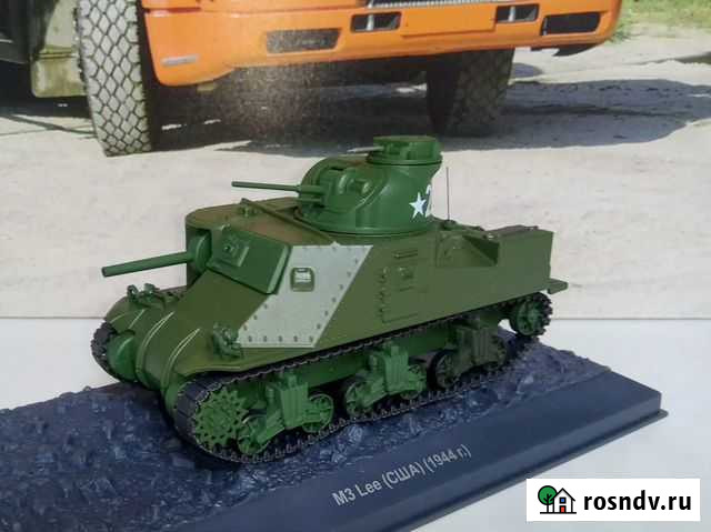 M3 Lee американский танк №14 с журналом Hachette Набережные Челны - изображение 1