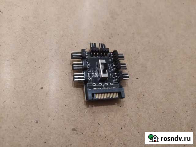 Регулятор оборотов кулера/Хаб разветвитель Первоуральск - изображение 1