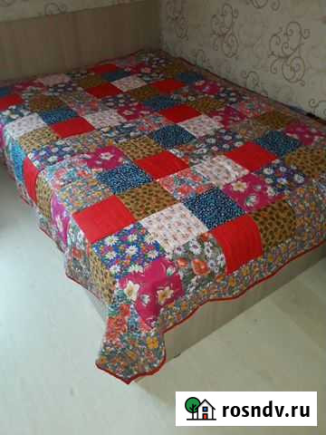 Новое покрывало.Ручная работа.Пэчворк.Ситец Ижевск - изображение 1