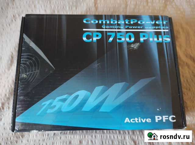 Новый блок питания inter-tech CP-750W CombatPower Йошкар-Ола - изображение 1