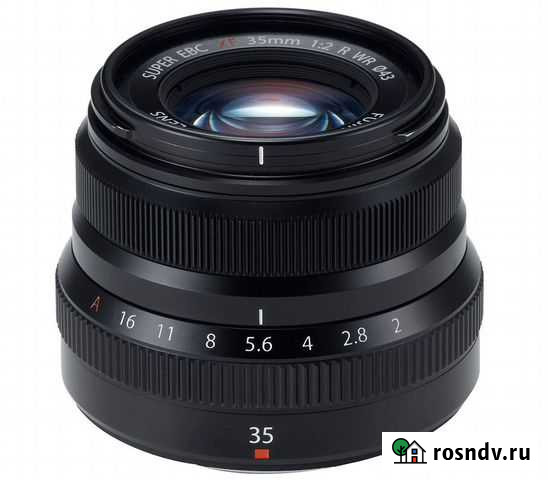Объектив Fujifilm XF 35mm f/2 R WR черный (Япония Санкт-Петербург - изображение 1