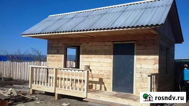 Комплект дома Одон №242-Т 4х6 Терасса 1х6 (30м2) Чита - изображение 1