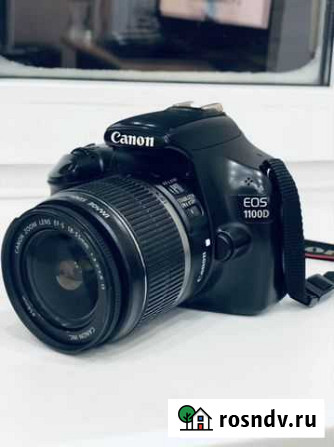 Зеркальный фотоаппарат canon 1100d Казань - изображение 1