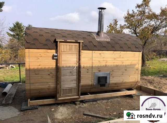 Баня бочка под ключ Благовещенск - изображение 1