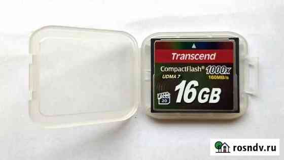 Transcend CF udma7 1000x 16 Gb Благовещенск