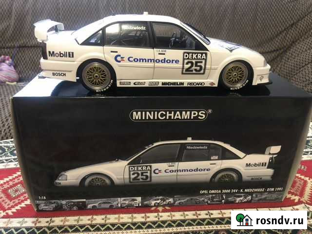 Opel Omega DTM 1:18 Minichamps (обмен) Краснодар - изображение 1