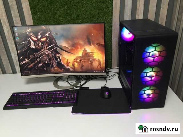 Игровой PC Ryzen 5 1500x/8gb DDR4/SSD240+1tbHDD/GT Воронеж - изображение 1