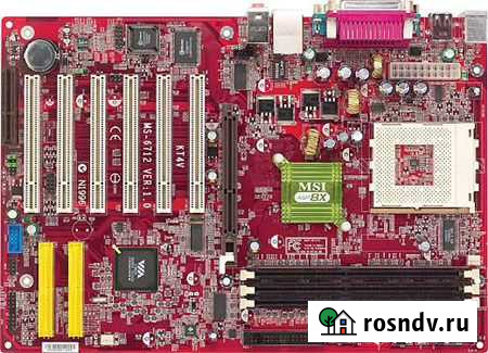 Сборка Socket462 Micro-Star KT4AUltra MS-6590+проц Рославль - изображение 1