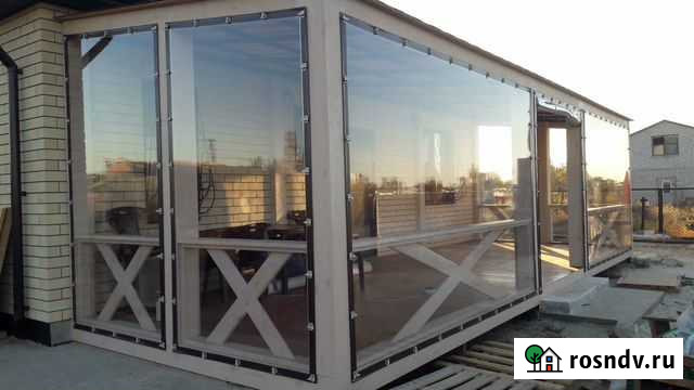 Мягкие окна для беседок и террас Волгоград - изображение 1