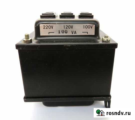 Трансформатор понижающий 220/100-120 вольт 100VA Хабаровск - изображение 1