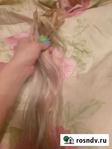 Волосы для наращивания блонд бу Махачкала - изображение 1