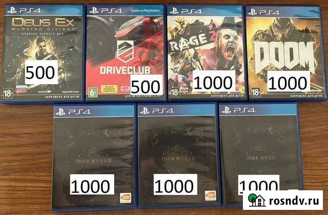 Игры на ps4 Благовещенск - изображение 1