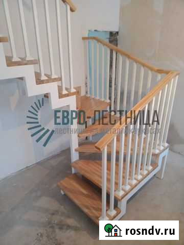 Лестница с поворотом на 180 градусов Уфа - изображение 1