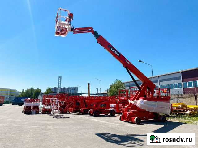 Аренда ножничный коленчатый подъёмник lgmg6-26-38 Киров - изображение 1