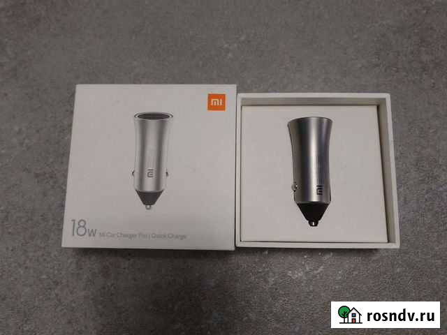 Xiaomi быстрая автомобильная зарядка 18вт Тверь - изображение 1