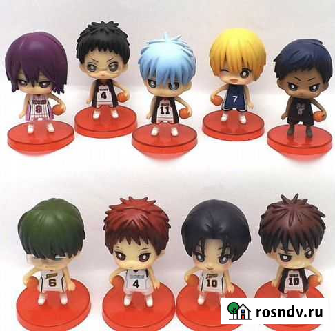 Набор аниме фигурок Баскетбол Куроко Товарково - изображение 1
