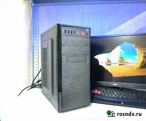 Игровой пк 4 ядра / 2гб видео / комп для GTA Краснодар - изображение 1