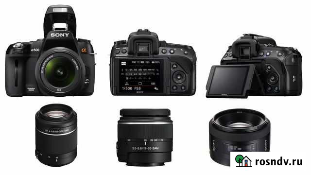 Sony a500 + 2 объектива Санкт-Петербург - изображение 1