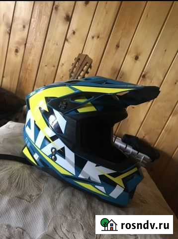 Кроссовый шлем с очками Киров - изображение 1