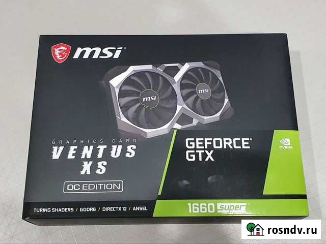 Msi ventus 1660 super Белгород - изображение 1