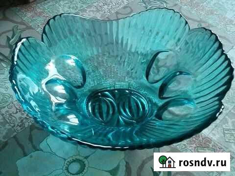 Антикварные ваза и салатники эпохи СССР, стекло Барнаул - изображение 1