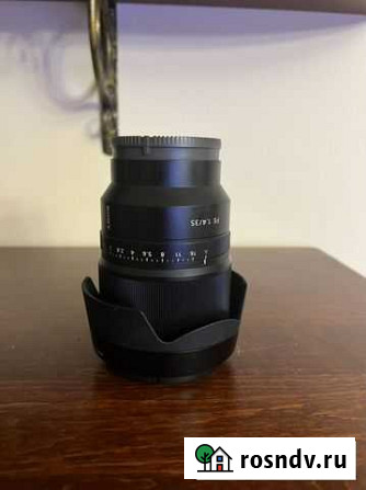 Объектив sony SEL 35 f 14 Z 35 mm 1.4 Москва - изображение 1