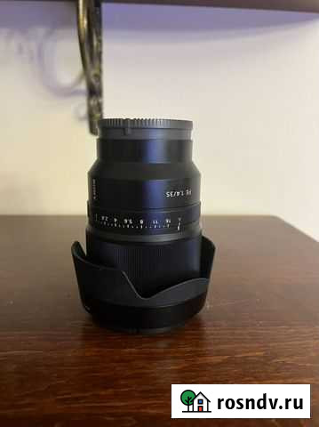 Объектив sony SEL 35 f 14 Z 35 mm 1.4 Москва - изображение 1