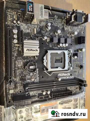 Матплата Asrock H310CM-DVS Краснодар - изображение 1