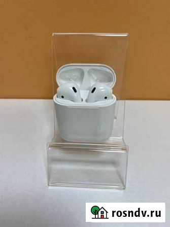 Беспроводные наушники Apple AirPods(В) Новосибирск - изображение 1