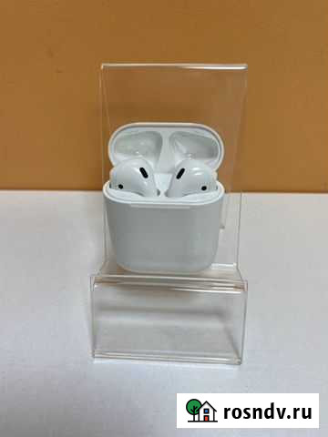 Беспроводные наушники Apple AirPods(В) Новосибирск - изображение 1