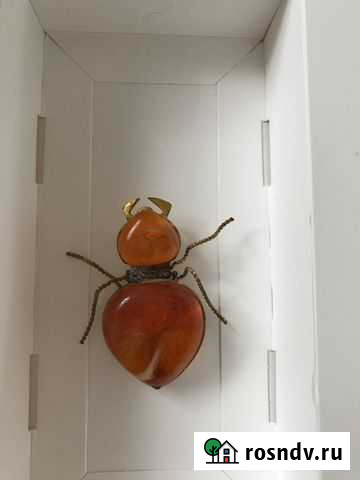 Броши янтарь СССР Кстово - изображение 1