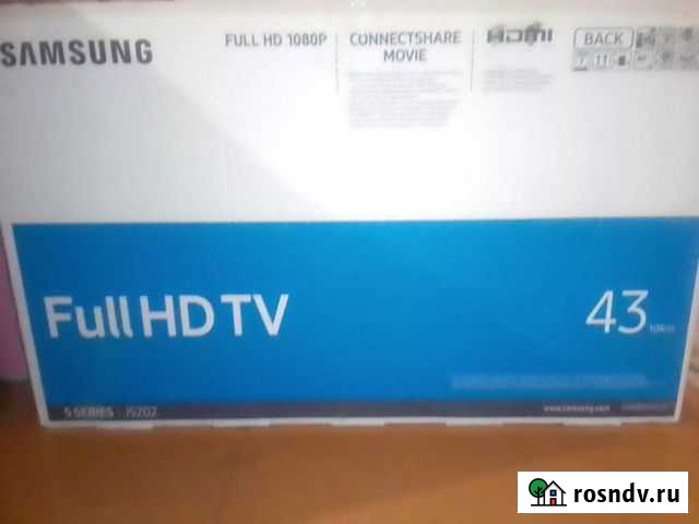 Телевизор samsung 43 дюйма Хлевное - изображение 1