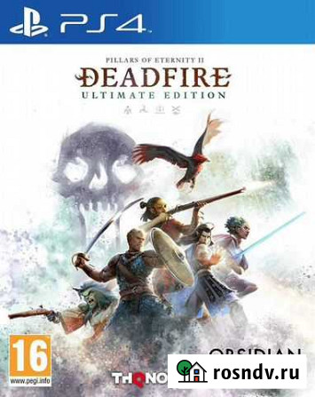 Pillars of Eternity II Deadfire (PS4) Продажа, Обм Белгород - изображение 1