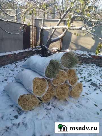 Солома и сено в мешках Аксай - изображение 1